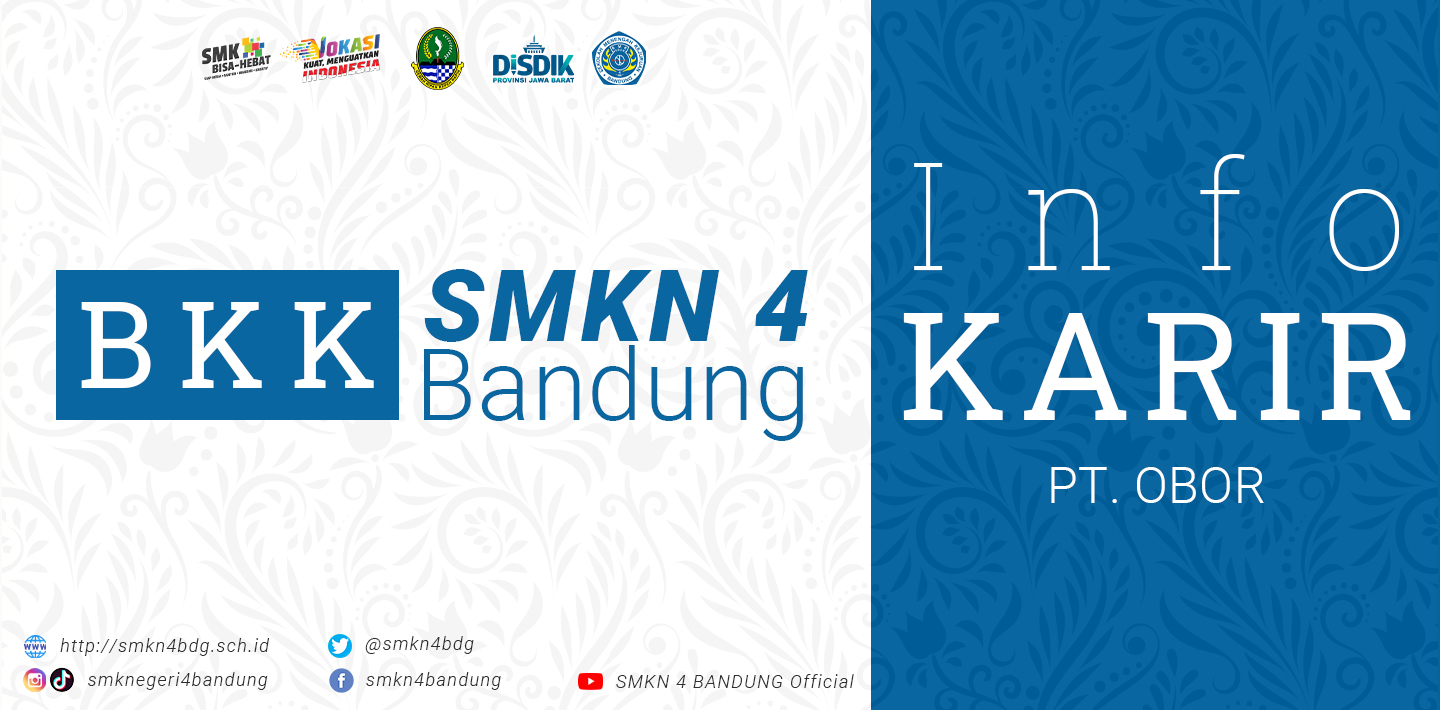 BKK SMKN 4 Bandung - Info Karir PT. OBOR INDONESIA