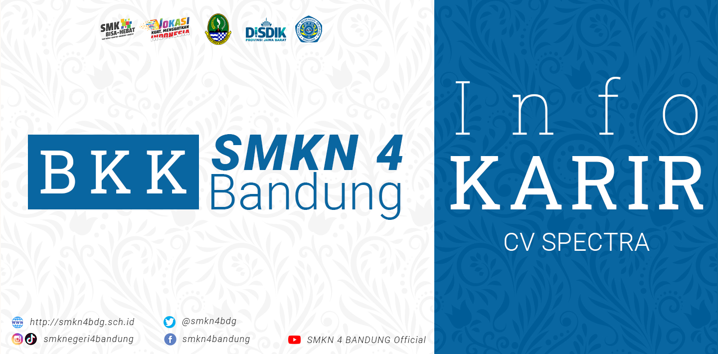 BKK SMKN 4 Bandung - Info Karir CV SPECTRA