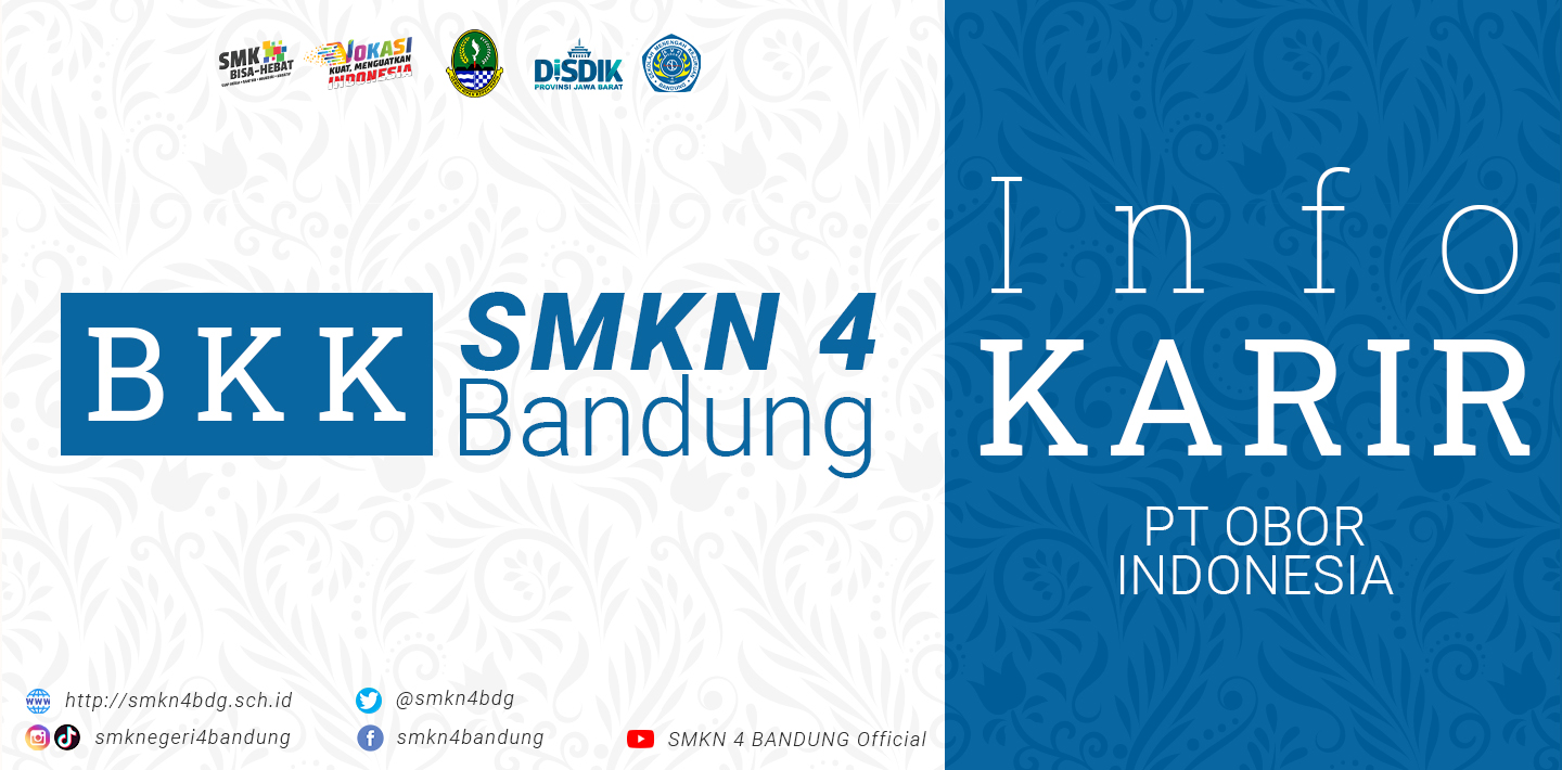 BKK SMKN 4 Bandung - Info Karir PT OBOR INDONESIA