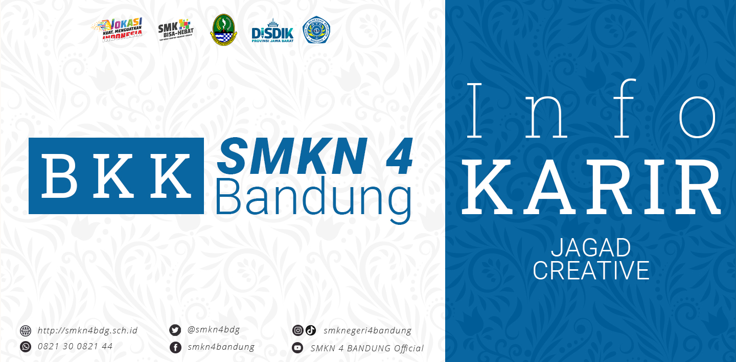 BKK SMKN 4 Bandung - Info Karir JAGAD CREATIVE
